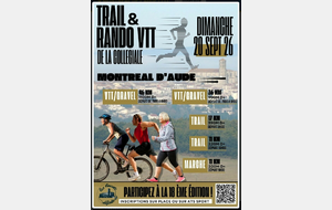 Trail &amp; Rando VTT Montreal d'Aude