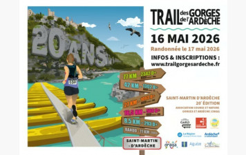 Trail des gorges de l'Ardèche