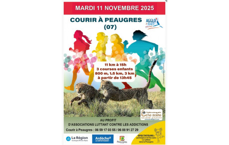 Courir à Peaugres (07)