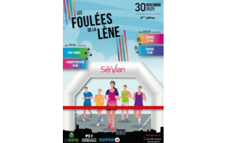 Les foulées de la Lène à Servian