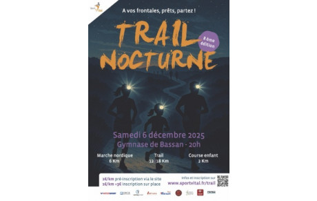 Trail nocturne de Bassan