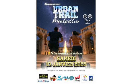 Urban Trail nocturne de Montpellier