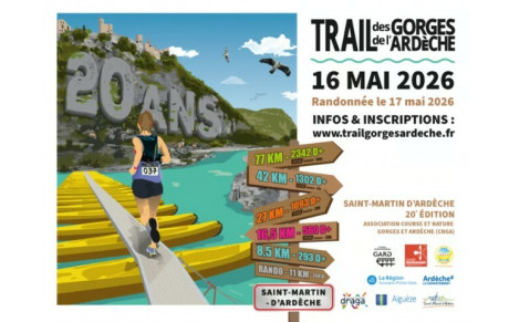 Trail des gorges de l'Ardèche